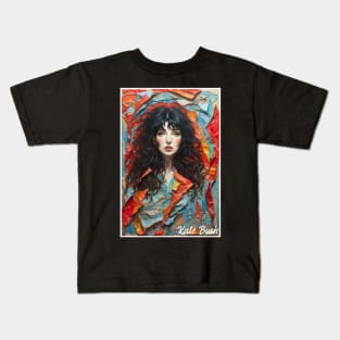 Kate Bush // Paper Art Kids T-Shirt